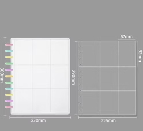 Binder (9 espacios)