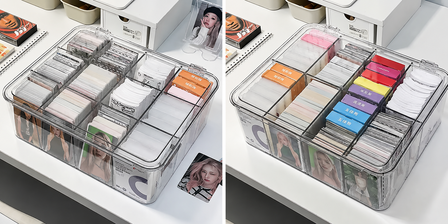 Caja de almacenamiento para photocards o tarjetas