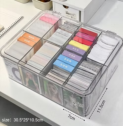 Caja de almacenamiento para photocards o tarjetas