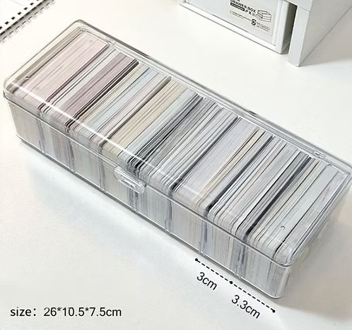 Caja de almacenamiento para photocards o tarjetas