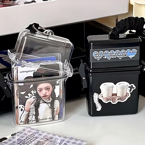 Caja de almacenamiento de photocards/tarjetas (2 colores)