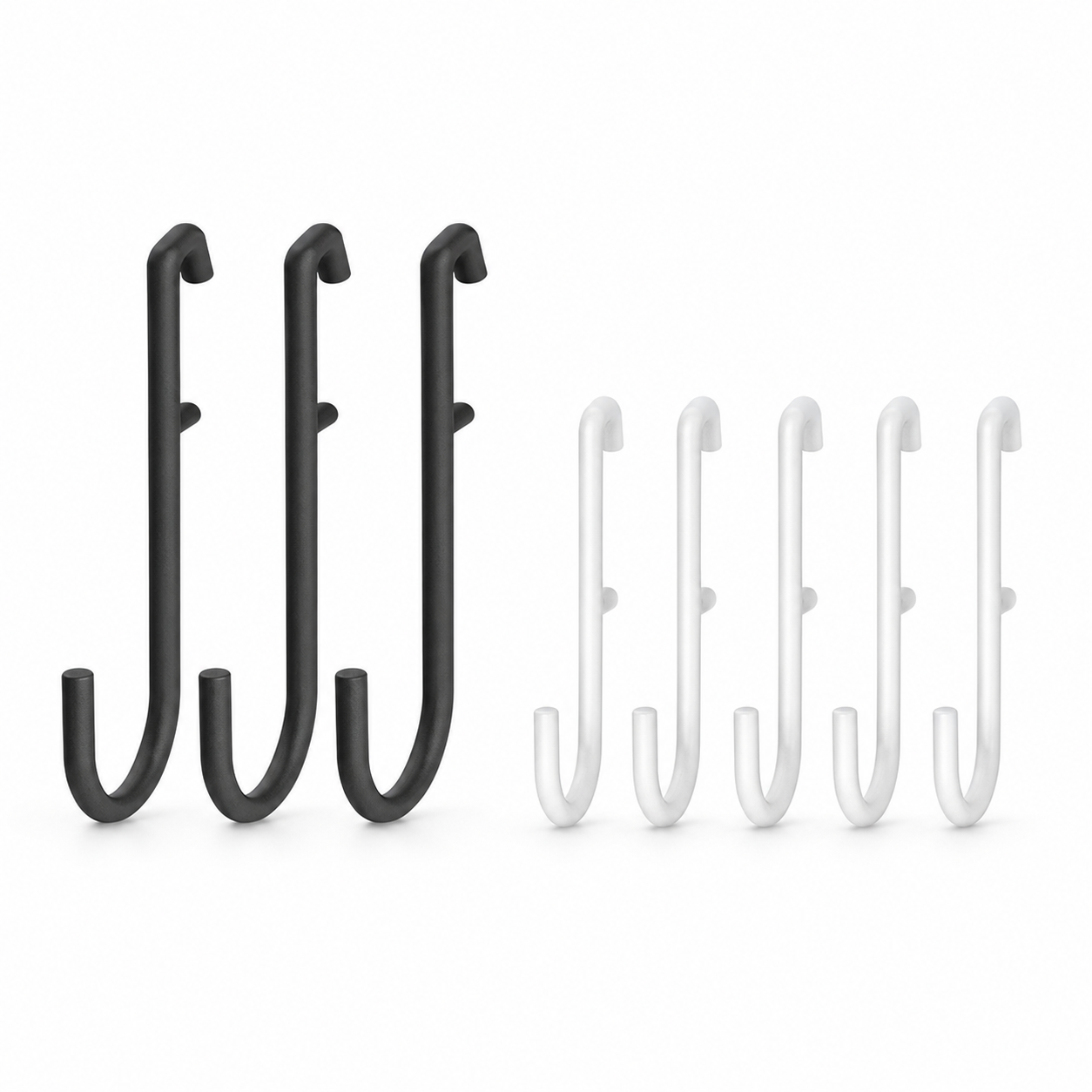 Ganchos metálicos para pegboard