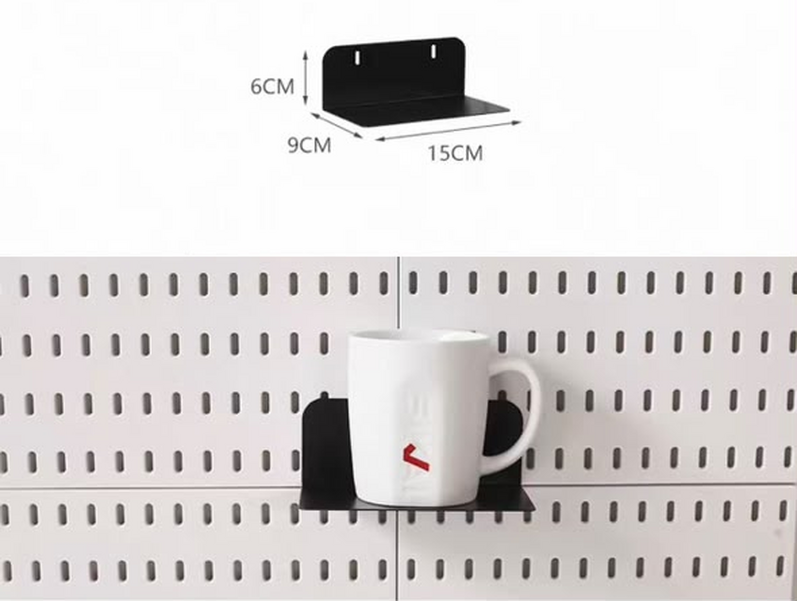 Repisas para pegboard