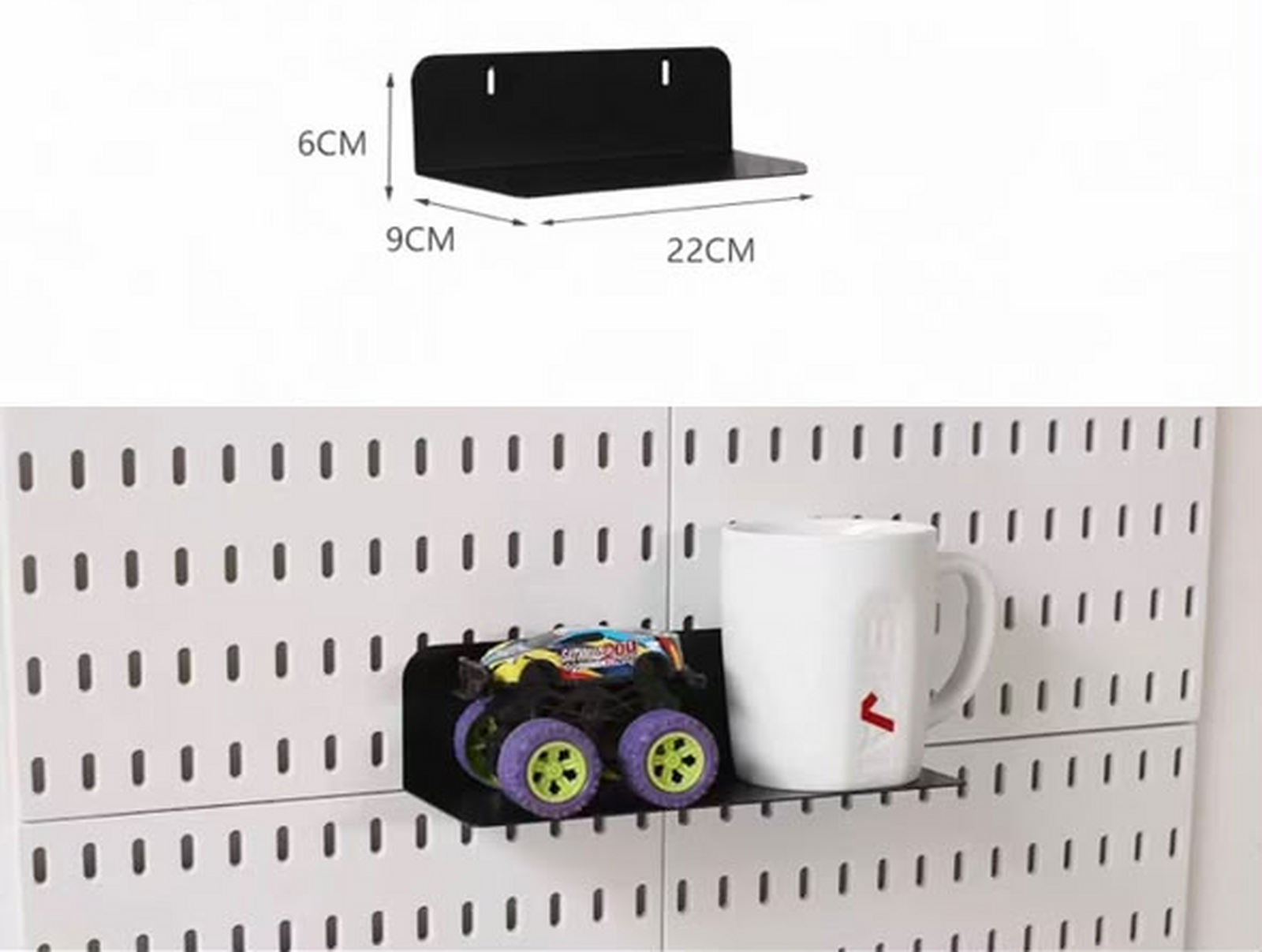 Repisas para pegboard