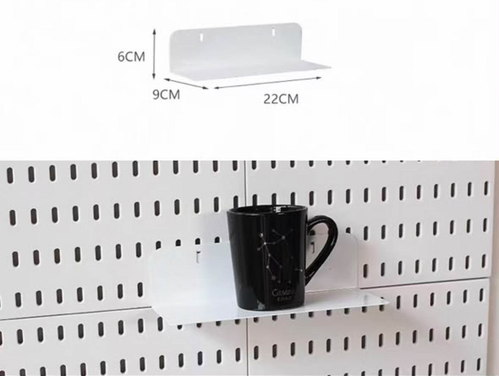 Repisas para pegboard