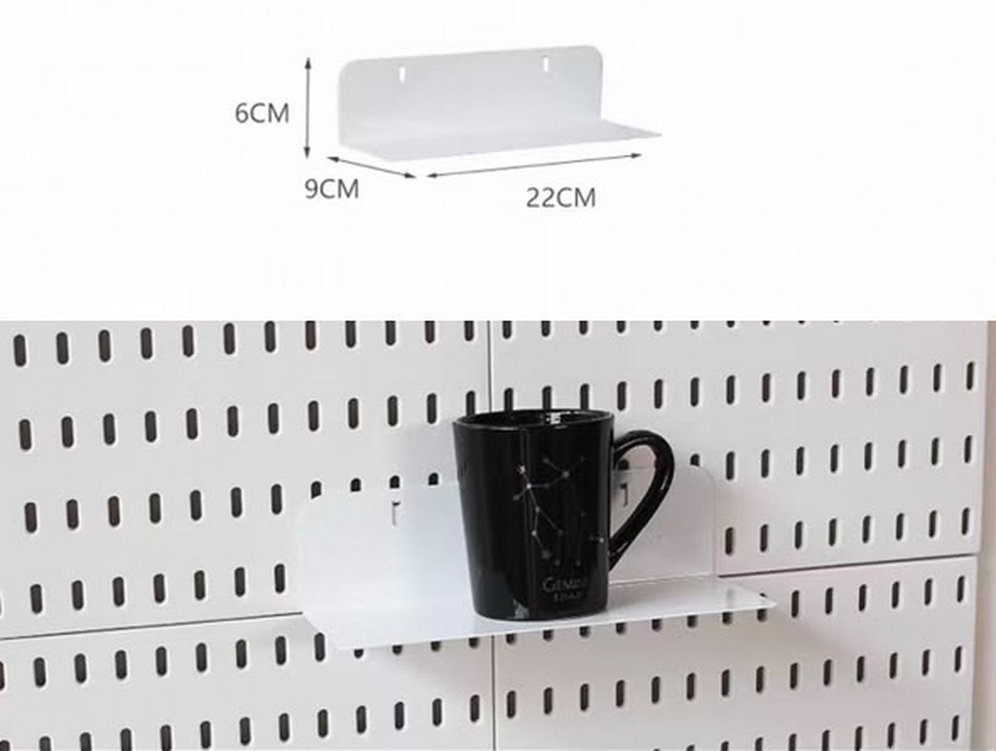 Repisas para pegboard