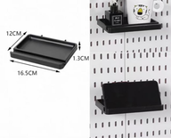Soporte plano para pegboard