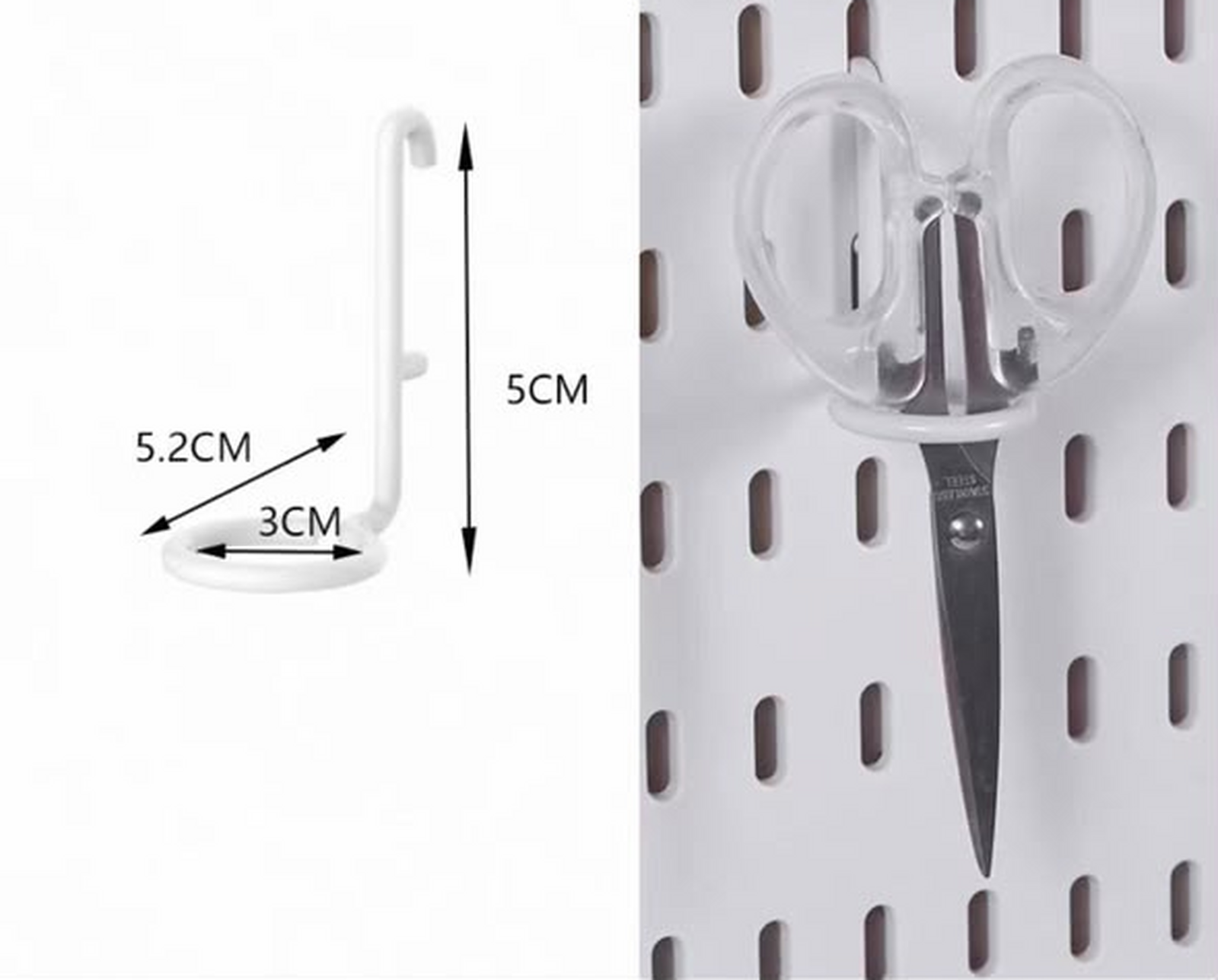Soporte de herramientas para pegboard