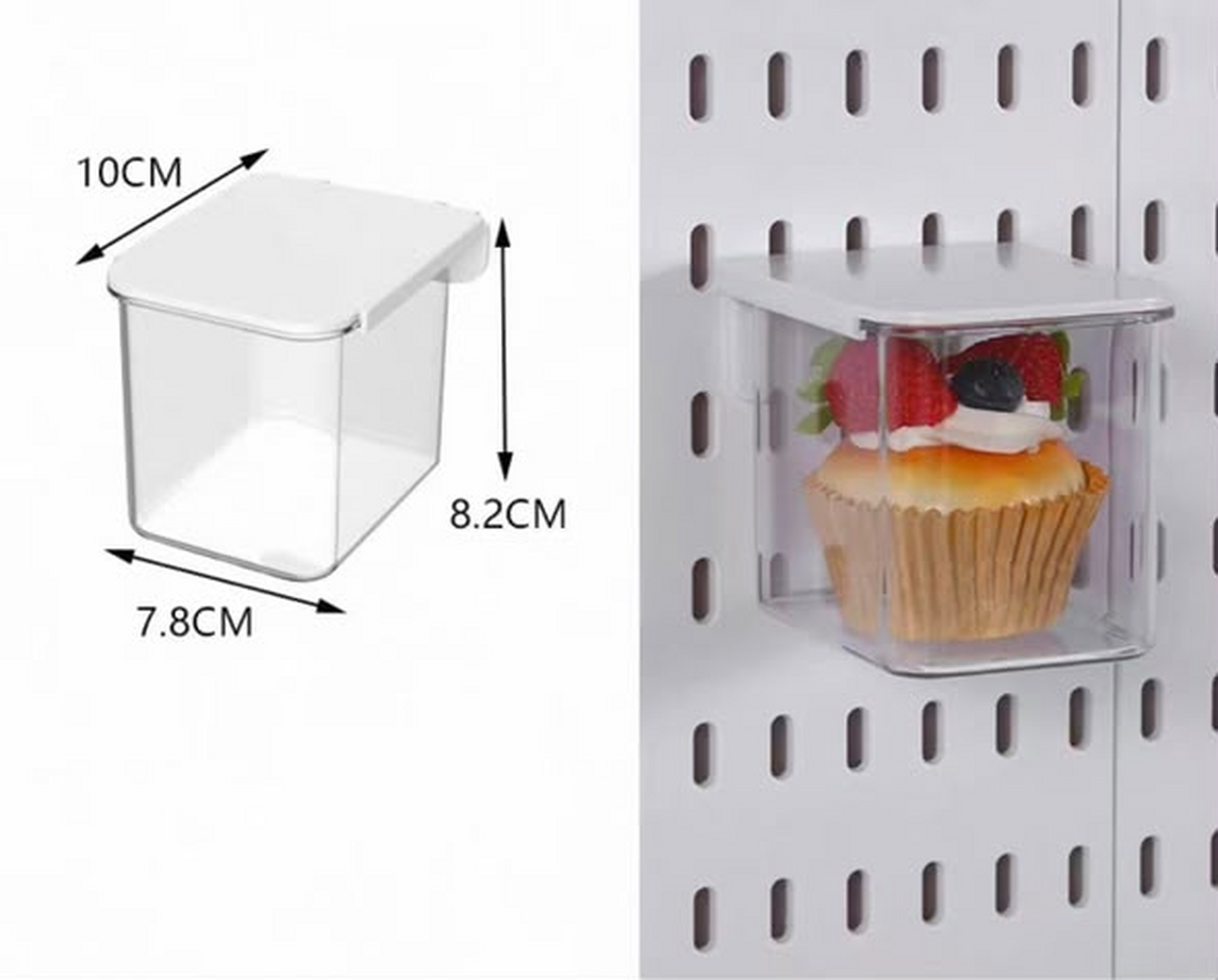 Contenedor para pegboard