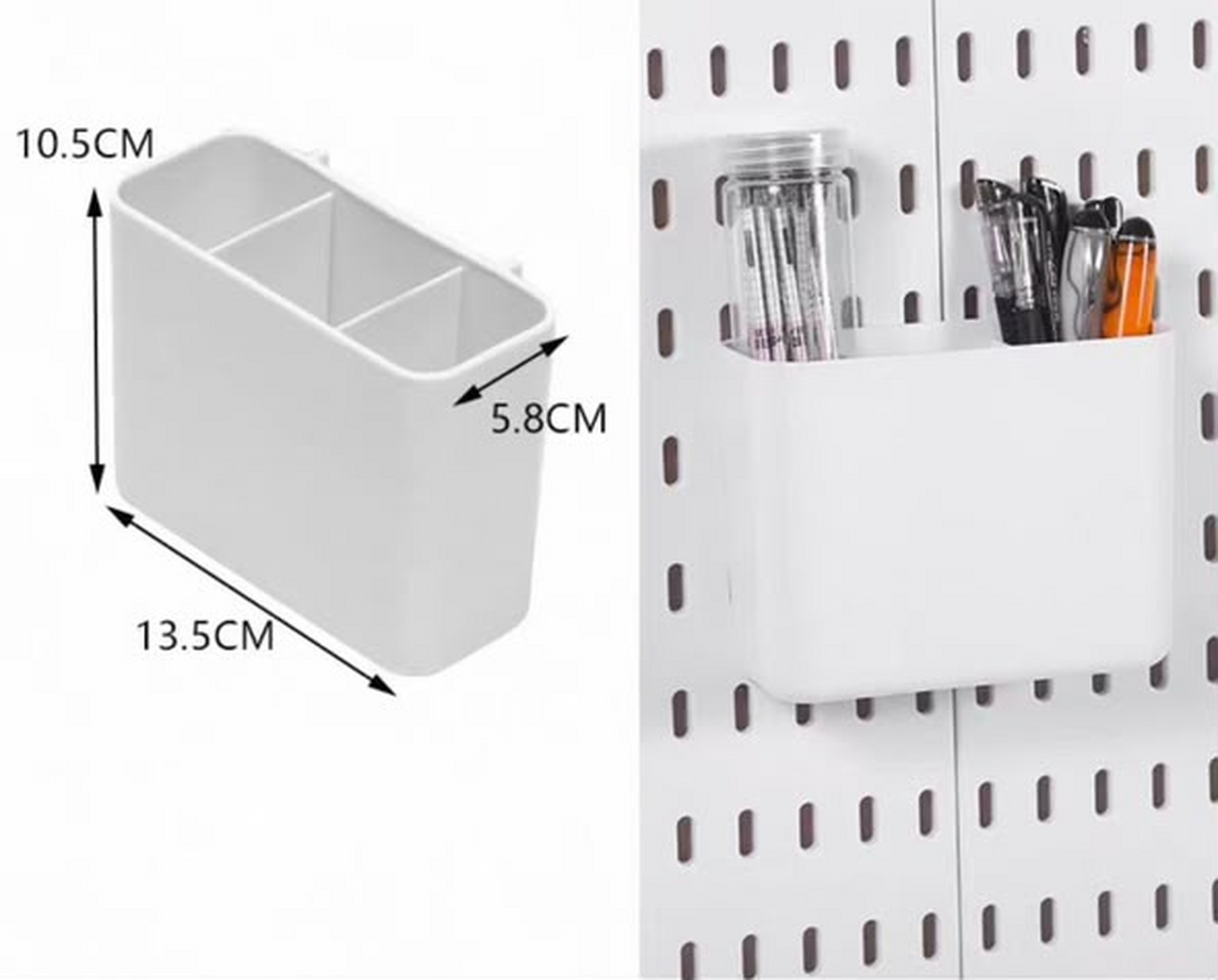 Contenedor para pegboard