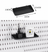 Repisa inclianda para pegboard