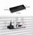 Repisa inclianda para pegboard