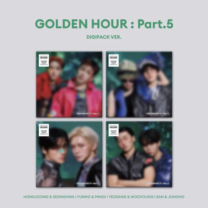 GOLDEN HOUR : Part.5 [DIGIPACK UNIT VER.] [Barnes & Noble Exclusive]