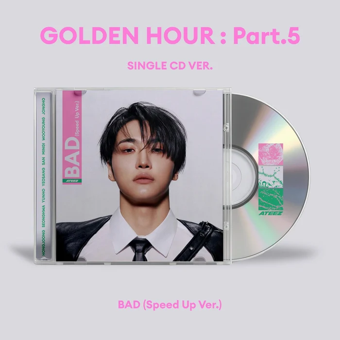 ATEEZ - GOLDEN HOUR : Part.5 [14th Mini Album - Single CD Ver.]