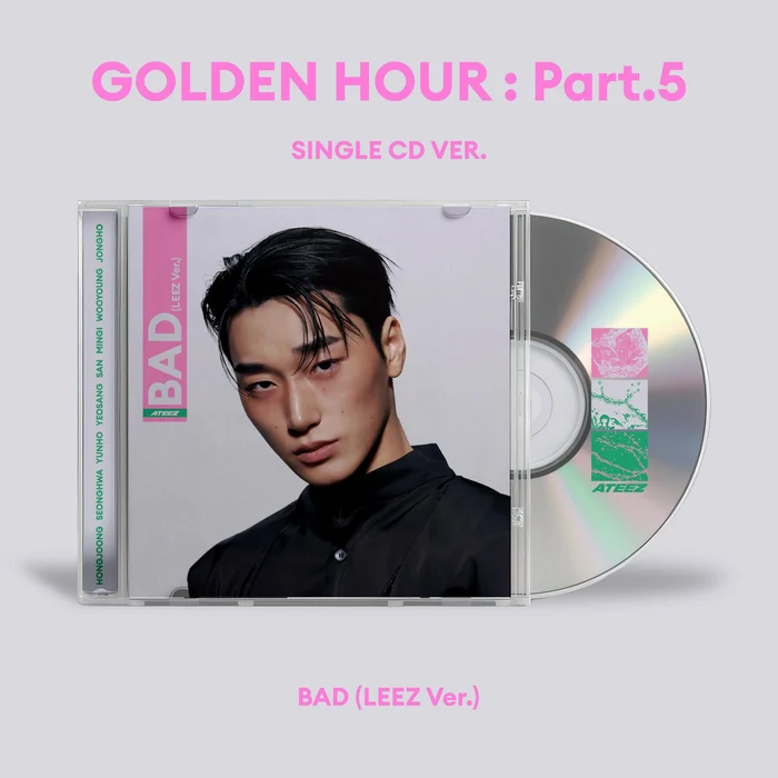 ATEEZ - GOLDEN HOUR : Part.5 [14th Mini Album - Single CD Ver.]