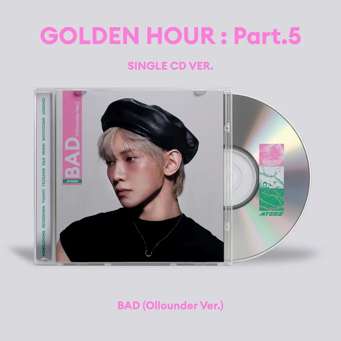 ATEEZ - GOLDEN HOUR : Part.5 [14th Mini Album - Single CD Ver.]