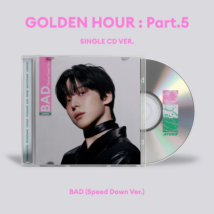 ATEEZ - GOLDEN HOUR : Part.5 [14th Mini Album - Single CD Ver.]
