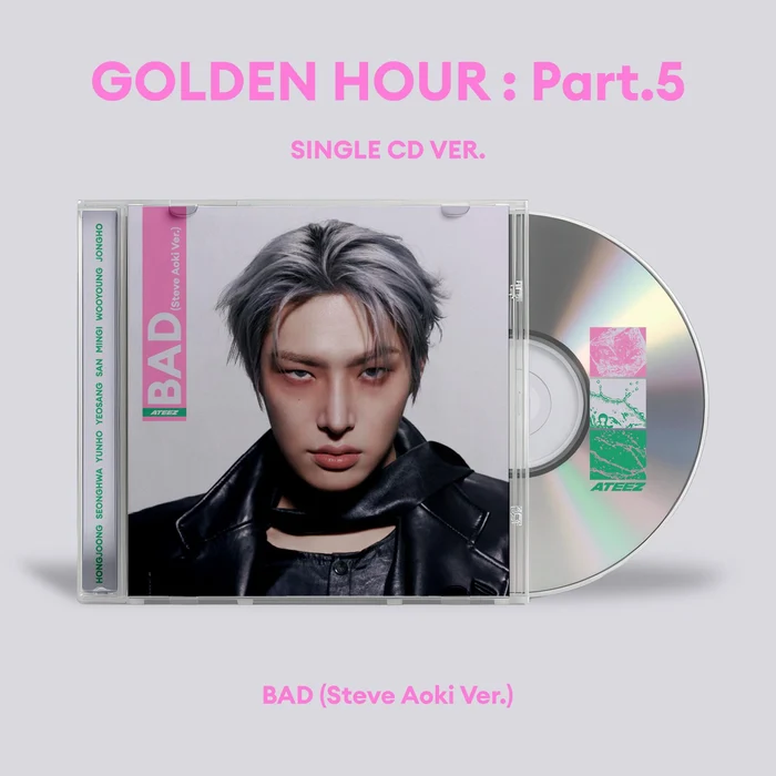 ATEEZ - GOLDEN HOUR : Part.5 [14th Mini Album - Single CD Ver.]