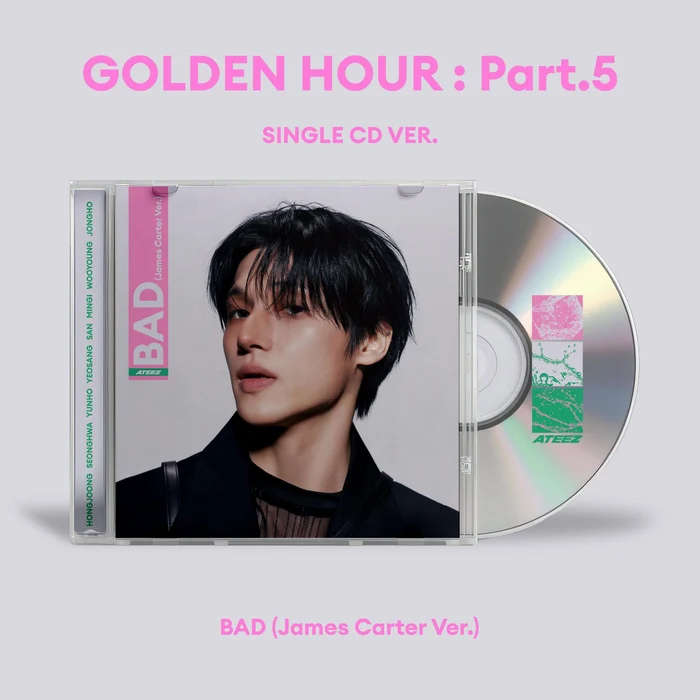 ATEEZ - GOLDEN HOUR : Part.5 [14th Mini Album - Single CD Ver.]