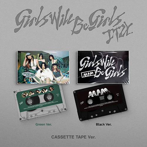 ITZY - [Girls Will Be Girls] (Cassette Tape Ver.) (Random ver.)