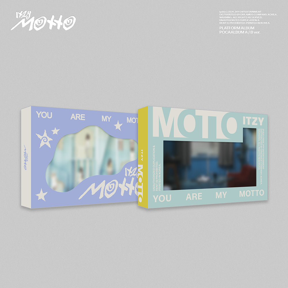 ITZY - Motto [12th Mini Album - POCA Ver.] (Random Ver.)