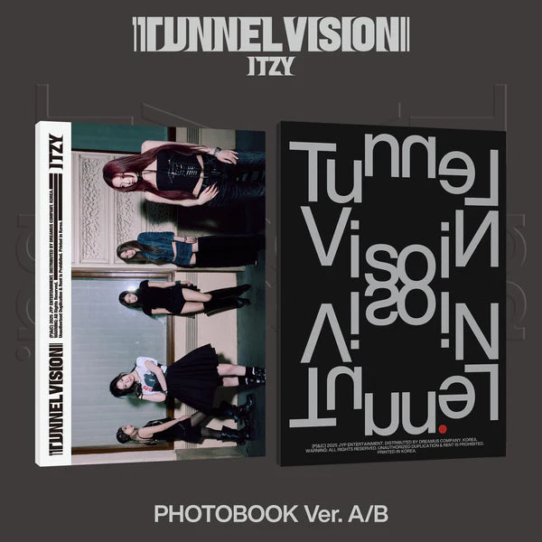ITZY - [TUNNEL VISION] (Photobook Ver.) (Random ver.)