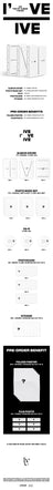 IVE - 1st Album [I've IVE](Random Ver.)