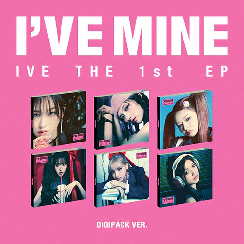IVE - I'VE MINE [1st EP Album - Digipack Ver.](Random Ver.)