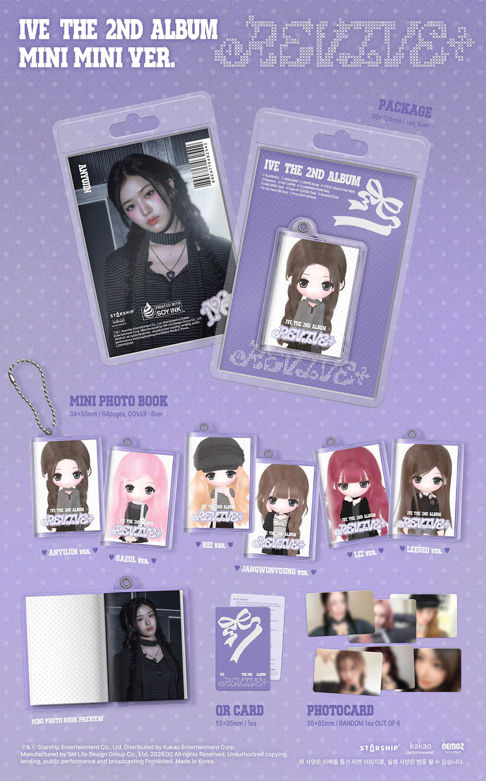 IVE - REVIVE+ [2nd Album - MINI MINI Ver.]