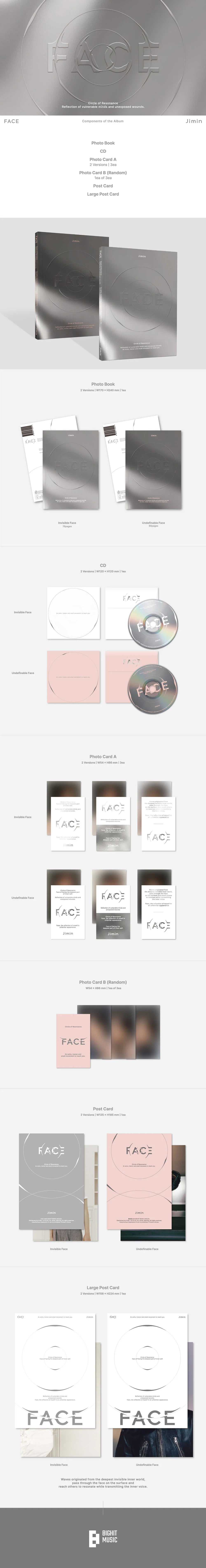 BTS Jimin - [FACE] (Random ver.)