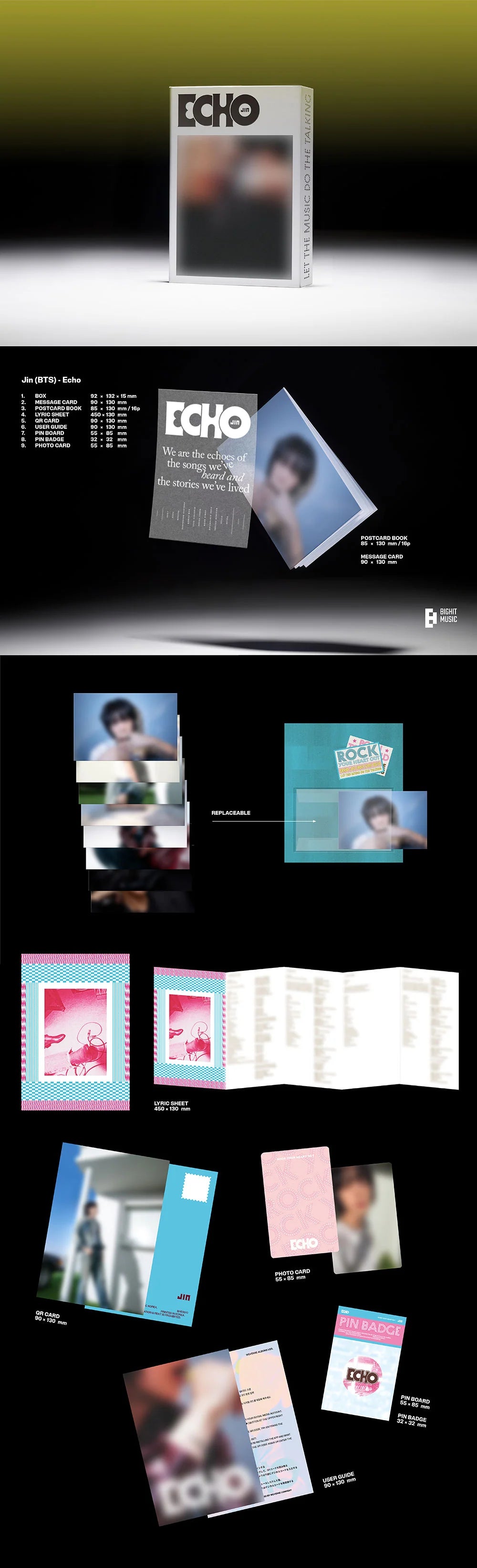 JIN (BTS) - 2nd mini album 'Echo' (Weverse Albums ver.)