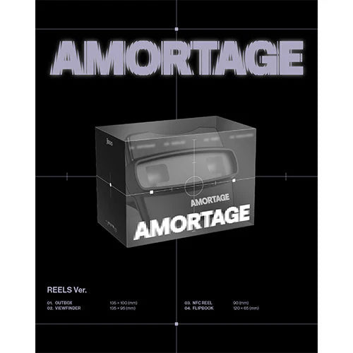 JISOO - mini album [AMORTAGE] (REELS Ver.)