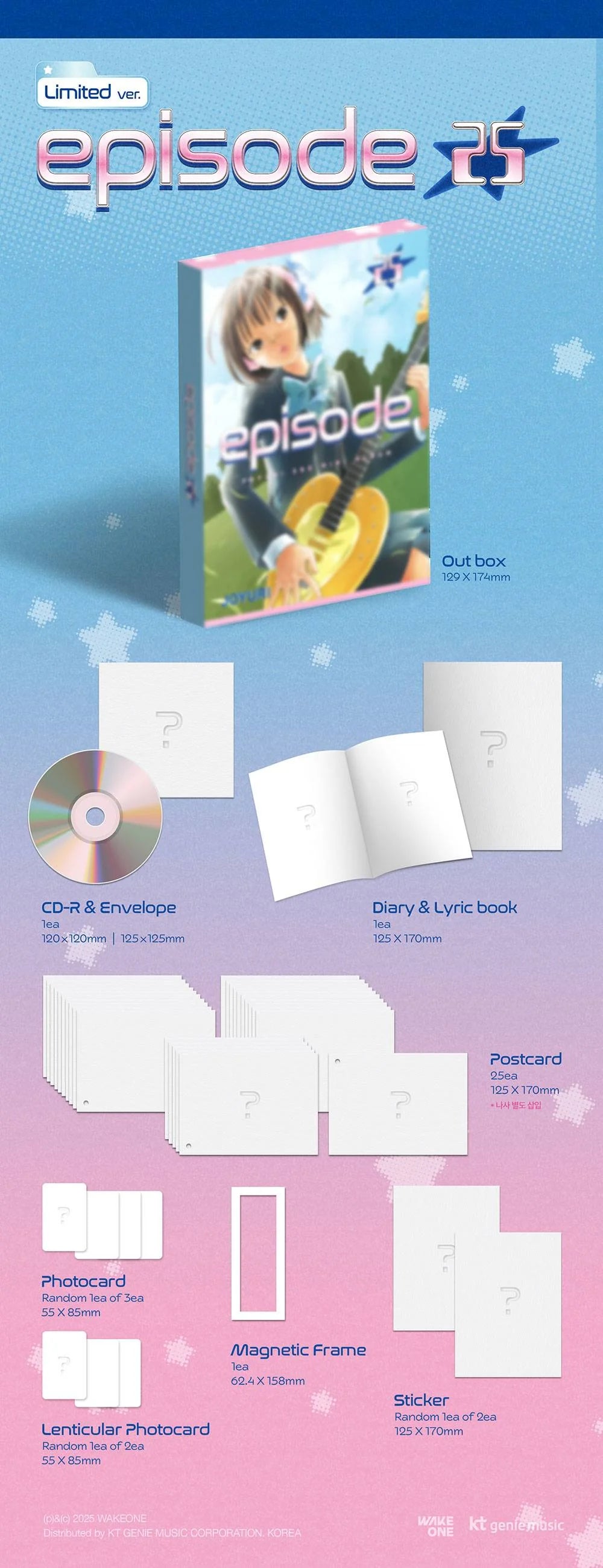 JO YURI - Episode 25 [3rd Mini Album - Limited Ver.]