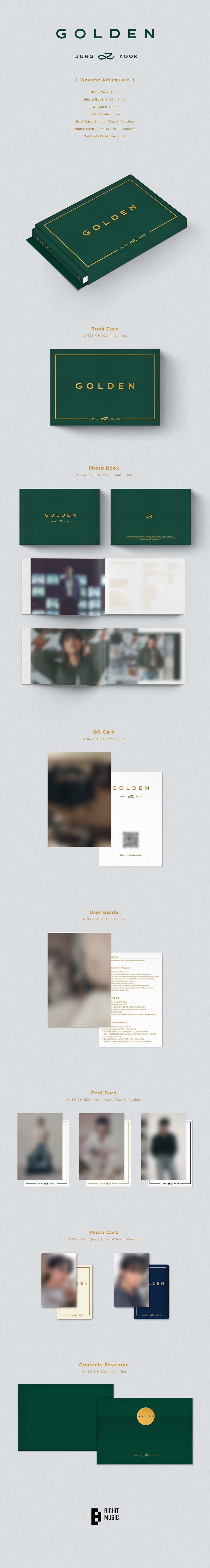 Jungkook (BTS) - GOLDEN (Weverse Album Ver.)