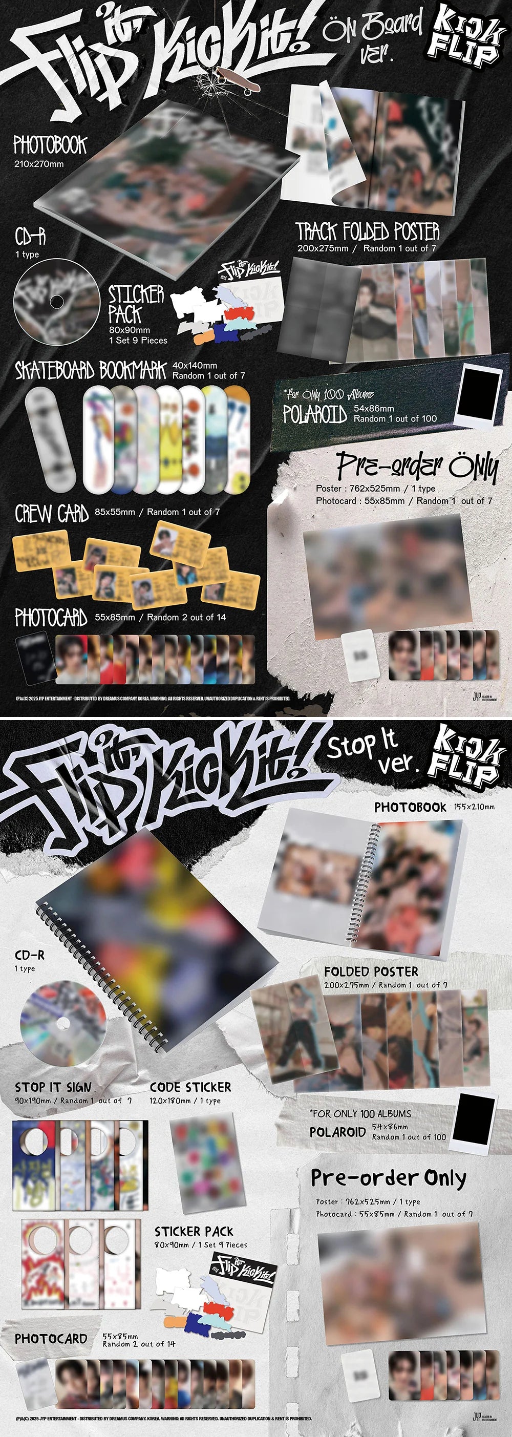 KickFlip - Flip it, Kick it! [1st Mini Album](Random ver.)