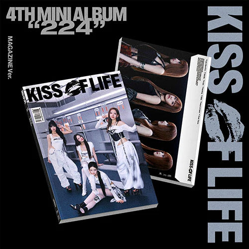 KISS OF LIFE - 224 [4th Mini Album - Magazine Ver.]