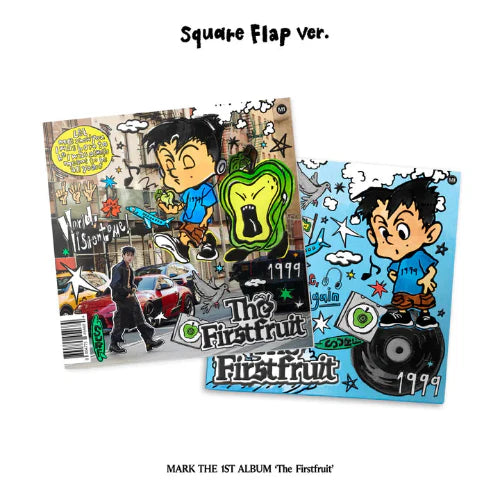 MARK - The Firstfruit [1st Album - Square Flap Ver.](Random ver.)