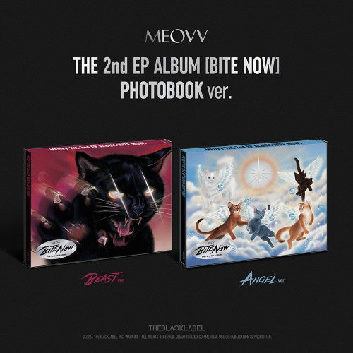 MEOVV - BITE NOW [2nd EP Album - Photobook Ver.](Random ver.)