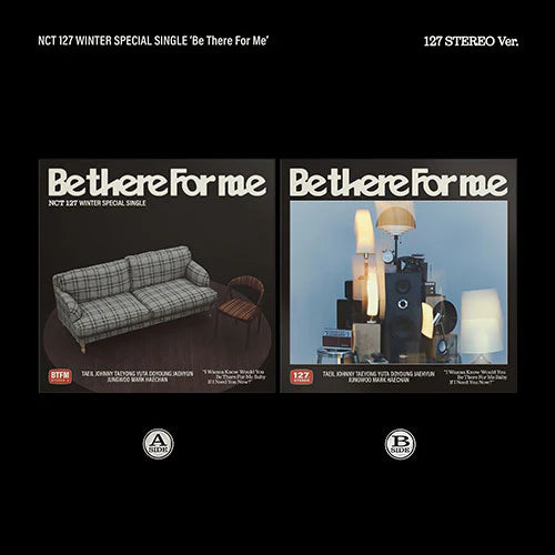 NCT 127 - Be There For Me [1st Special Single Album - 127 STEREO Ver.](Random ver.)