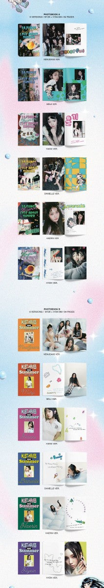 NewJeans - Get Up [2nd EP Album - Bunny Beach Bag Ver.] (Random ver.)