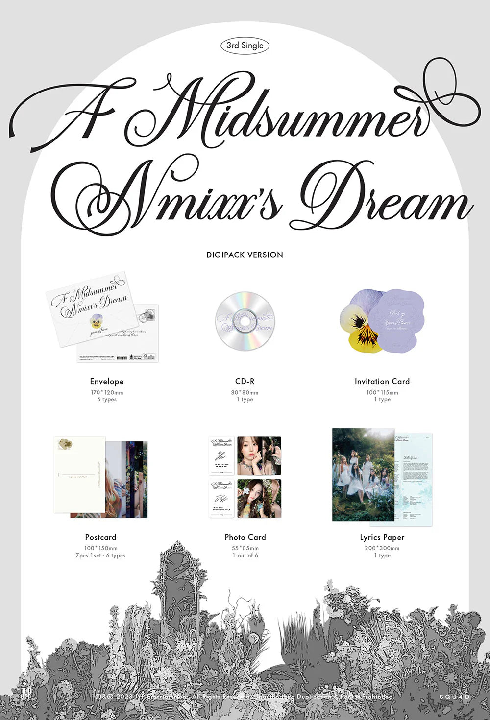 NMIXX - A Midsummer's NMIXX's Dream [3rd Single Album - Digipack Ver.](Random ver.)