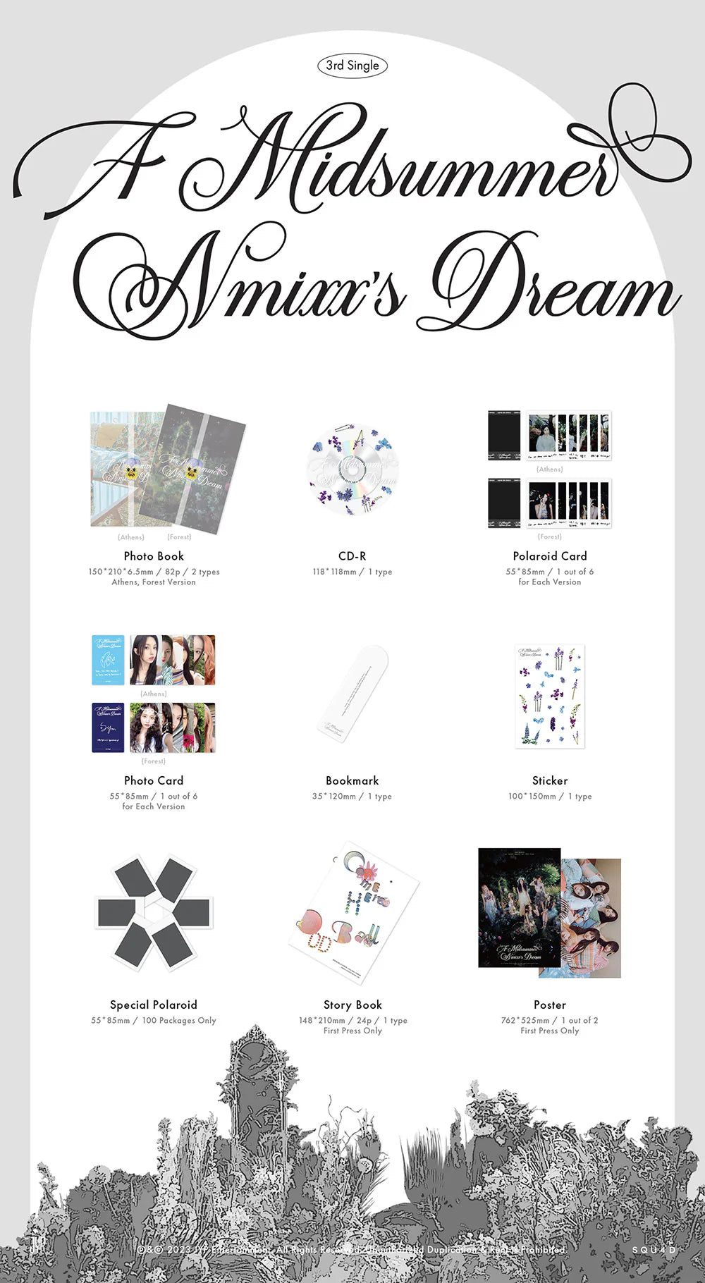 NMIXX - A Midsummer's NMIXX's Dream [3rd Single Album](Random ver.)