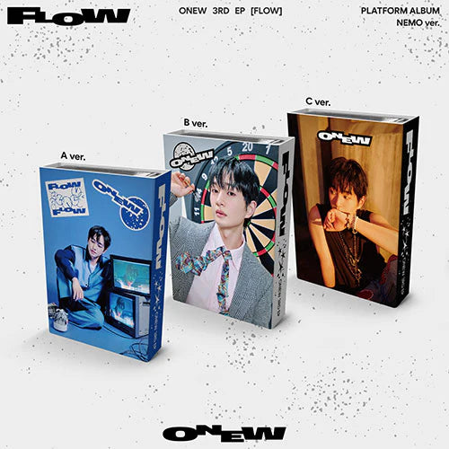ONEW  (SHINee) - FLOW [3rd Mini Album - NEMO Ver.](Random ver.)