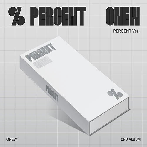 ONEW (SHINee)  - PERCENT [2nd Album - Percent Ver.]