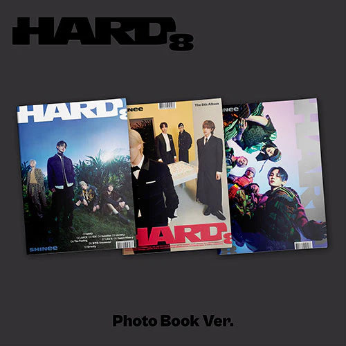 SHINee - HARD [8th Album - Photobook Ver.](Random ver.)