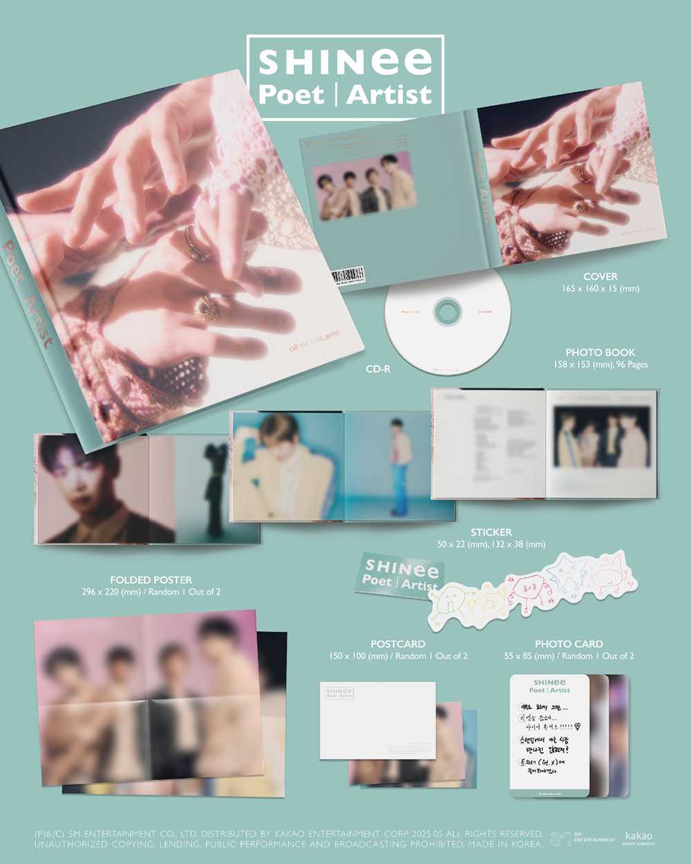 SHINee - Poet | Artist [1st Single Album - Photobook Ver.]