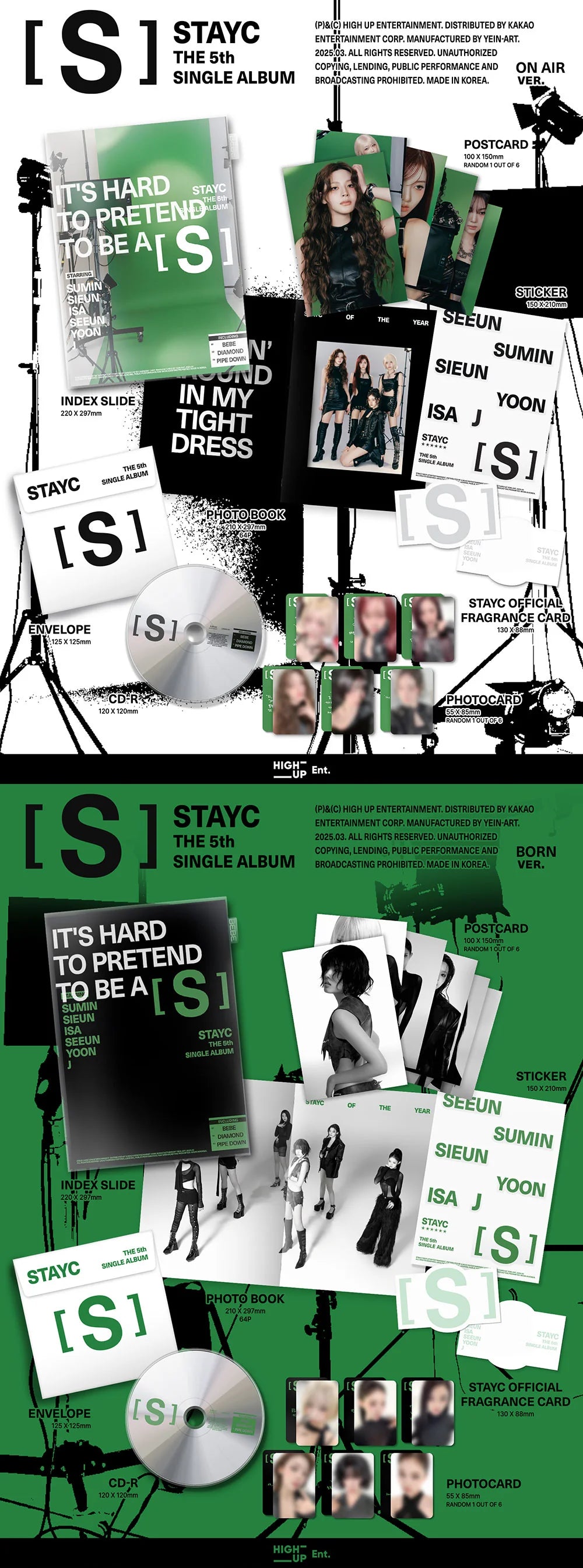 STAYC - S [5th Single Album](Random ver.)