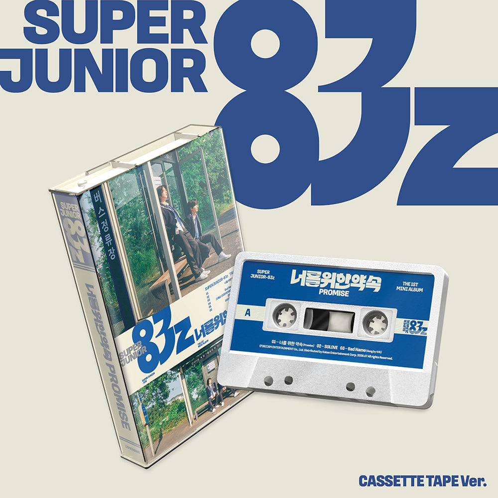 SUPER JUNIOR-83z - Promise [1st Mini Album - Cassette Tape Ver.]