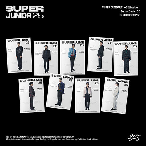 Super Junior - Super Junior25 [12th Album - Photobook Ver.]
