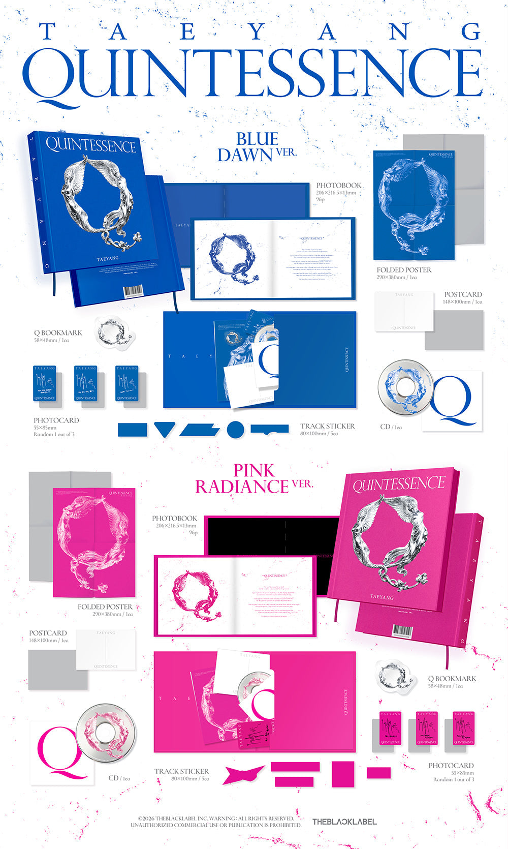 TAEYANG - QUINTESSENCE [4th album] ( Random Ver.)